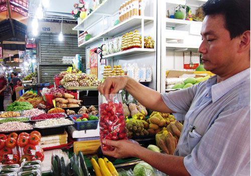 Chợ trung tâm sống khỏe với mô hình truyền thống