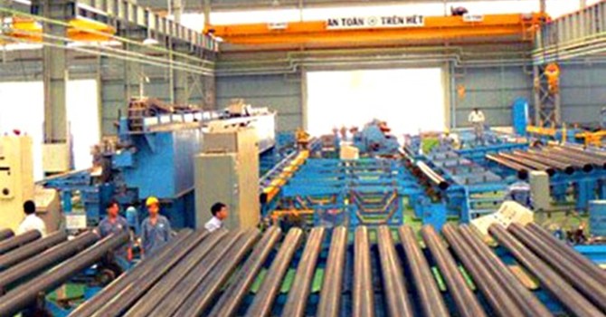 Mỹ áp thuế chống bán phá giá thép Việt
