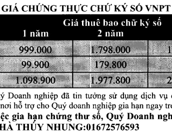 Cảnh giác với hành vi lừa gạt dịch vụ Chữ ký số