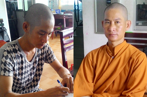 Giả nhà sư để trốn nợ cờ bạc