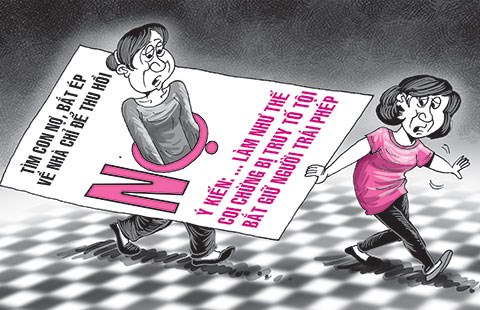 Đi đòi nợ cũng bị tội!