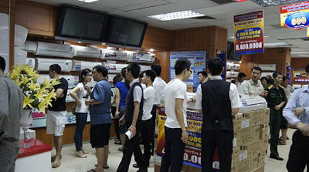 Hàng giải nhiệt chưa hè đã 