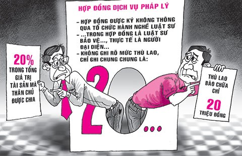Luật sư kiện thân chủ đòi 220 triệu đồng