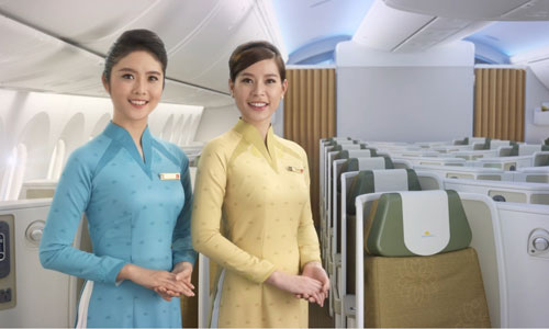 Tiếp viên, phi công Vietnam Airlines đổi đồng phục
