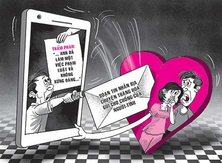 Khi nữ thẩm phán ra đòn tâm lý
