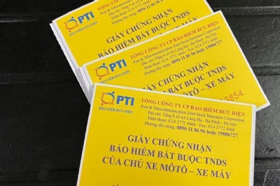 Bảo hiểm trách nhiệm dân sự xe cơ giới sẽ được cấp dưới dạng điện tử