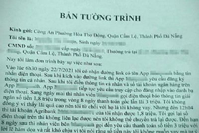 Những phụ nữ 'sập bẫy' vay tiền qua app