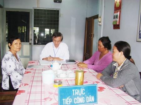 Bộ trưởng tiếp công dân như thế nào?