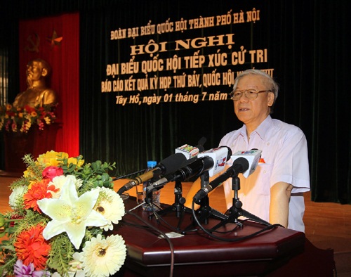 'Chủ trương đấu tranh toàn diện, tỉnh táo'