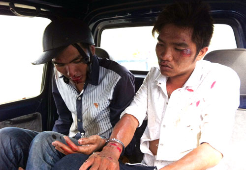 Công an rượt đuổi hai tên trộm suốt 20 km