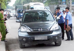 Kẻ đâm chết tài xế trong ôtô bị bắt