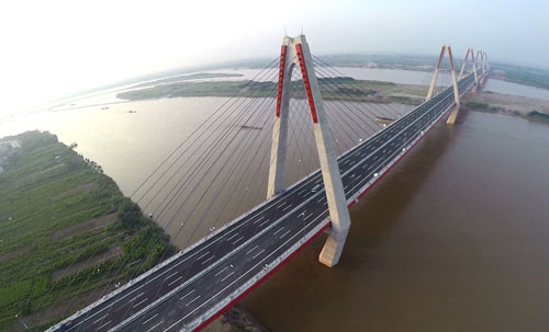 Bộ trưởng Xây dựng kiểm tra dự án trọng điểm Hà Nội