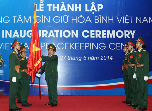 Trung tâm gìn giữ hòa bình Việt Nam được thành lập